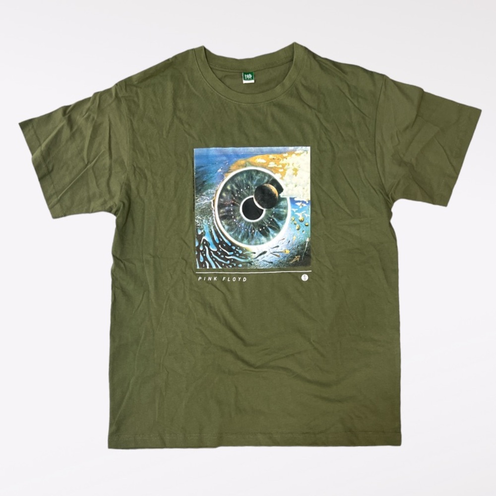 Pink Floyd Tee Shirt Green Habitat Tee Cotton Sz  Large